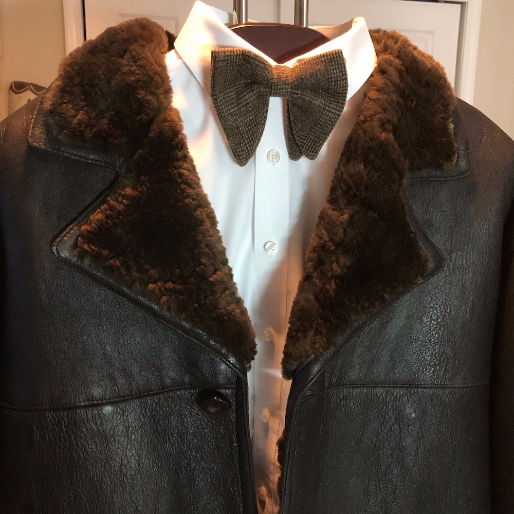 Men's Shearling Coat (Made in the USA) Excellent